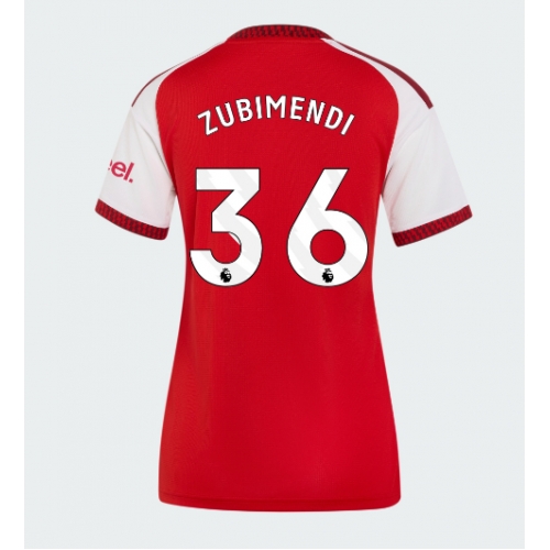 Billige Fotballdrakt Arsenal Martin Zubimendi #36 Replika Hjemmedrakt Dame 2026-27 Kortermet Billige Fotballdrakt Arsenal Martin Zubimendi #36 Replika Hjemmedrakt Dame 2026-27 Kortermet